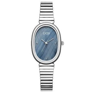 Original GEDI - Ladies Watch Silver with Royal Blue Color 2